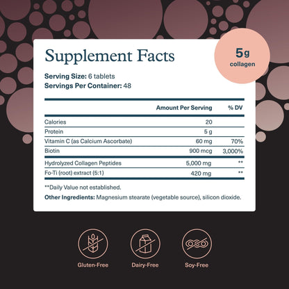 Youtheory Men’s Collagen - 5,000 mg Hydrolyzed Collagen Peptides - with Amino Acids, Vitamin C, & Natural Ingredients - Supports Joint, Muscle, Hair & Nail Health - Maple Wellness Supplements