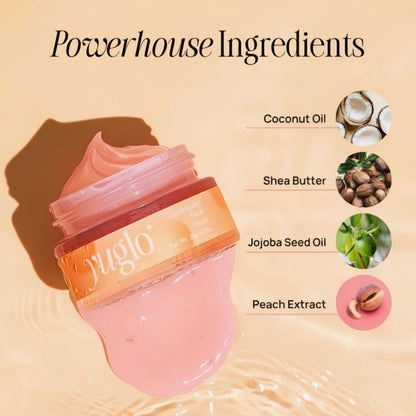 YUGLO Lip Sleeping Mask | Peach Flavor | Hydrating & Soothing Lip Treatment for  Dry, Chapped Lips - Maple Wellness Supplements