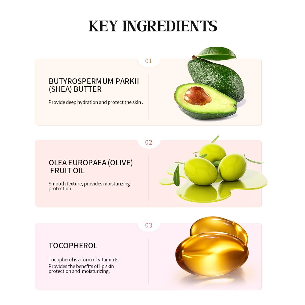 YumSova 4PCS Summer Lip Gloss Lipstick, Containing Natural Oils And Fruit Extracts, Can Soothe And Soften Dry Lips, Keep Moisture For A Long Time, And Is Not Sticky (4PCS) - Maple Wellness Supplements