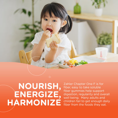 Zahler Chapter One Fiber Gummies - Soluble Fiber for Digestive Health Support - Flavored Gummies for Kids - Natural Chicory Root - Kosher, Dairy-Free, - Maple Wellness Supplements