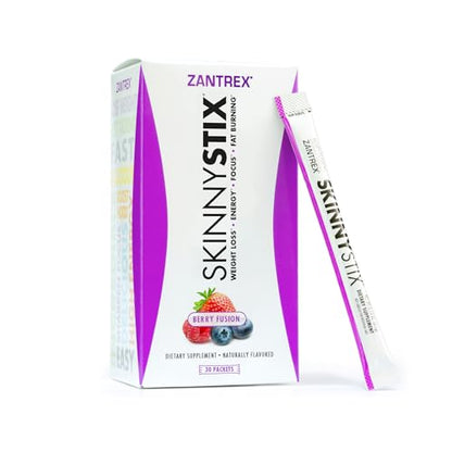 Zantrex SkinnyStix Energy Powder – Increase Energy, Heighten Focus, Boost Mood - Maple Wellness Supplements