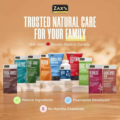 ZAX'S ORIGINAL Bruise Cream - Arnica and Witch Hazel Blend, Gentle on Skin, Plant-Based Ingredients for Skin Care - 28g - Maple Wellness Supplements