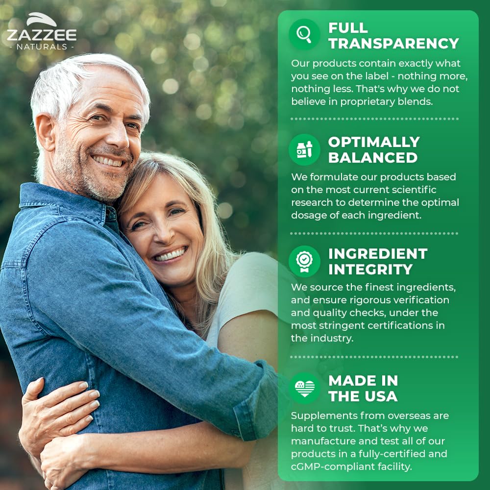 Zazzee Extra Strength DIM 300, 10 mg BioPerine and 300 mg DIM per Capsule, 100 Vegan - Maple Wellness Supplements