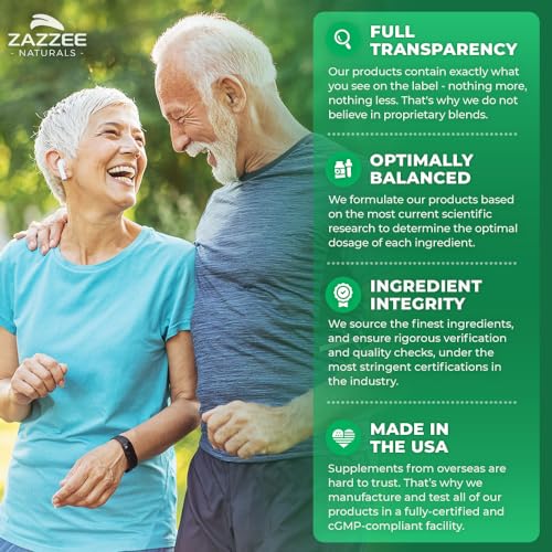 Zazzee High Absorption Artemisinin, 100 mg per Capsule, 120 Vegan Capsules, with 5 mg - Maple Wellness Supplements