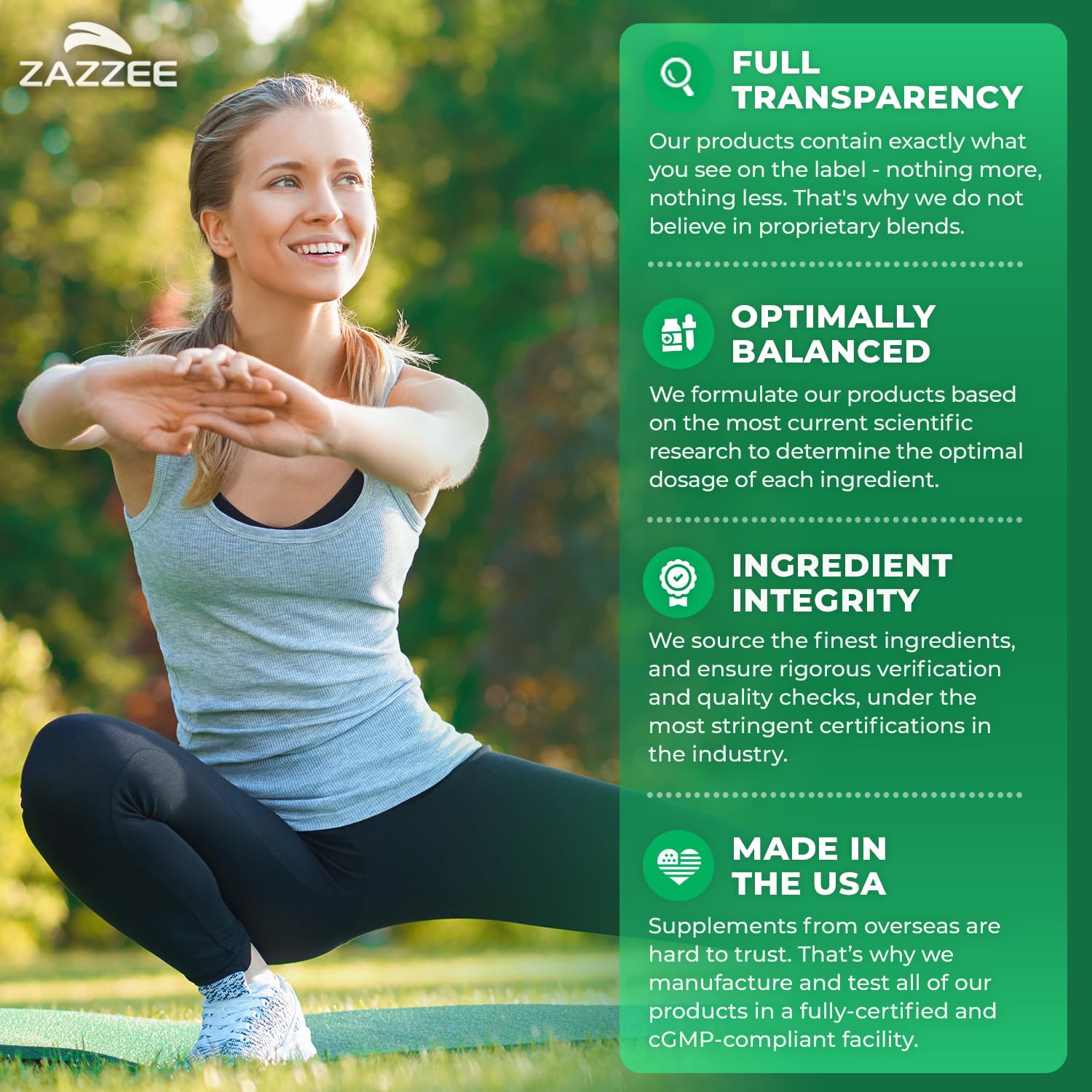 Zazzee High Strength Grape Seed 50:1 Extract, 180 Vegan Capsules, 95% Polyphenols, 400 mg per Capsule, 6 Month Supply, Antioxidant - Maple Wellness Supplements
