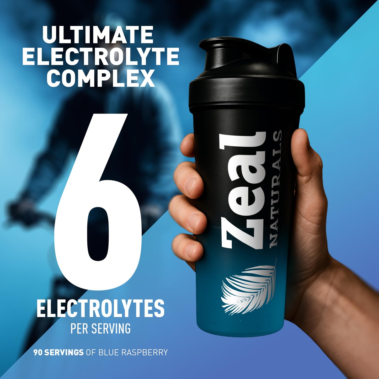 Zeal Electrolyte Powder - 90 Servings | Keto Electrolytes Powder | Zero Sugar, BCAAs, B-Vitamins | Potassium, Zinc, Magnesium - Maple Wellness Supplements