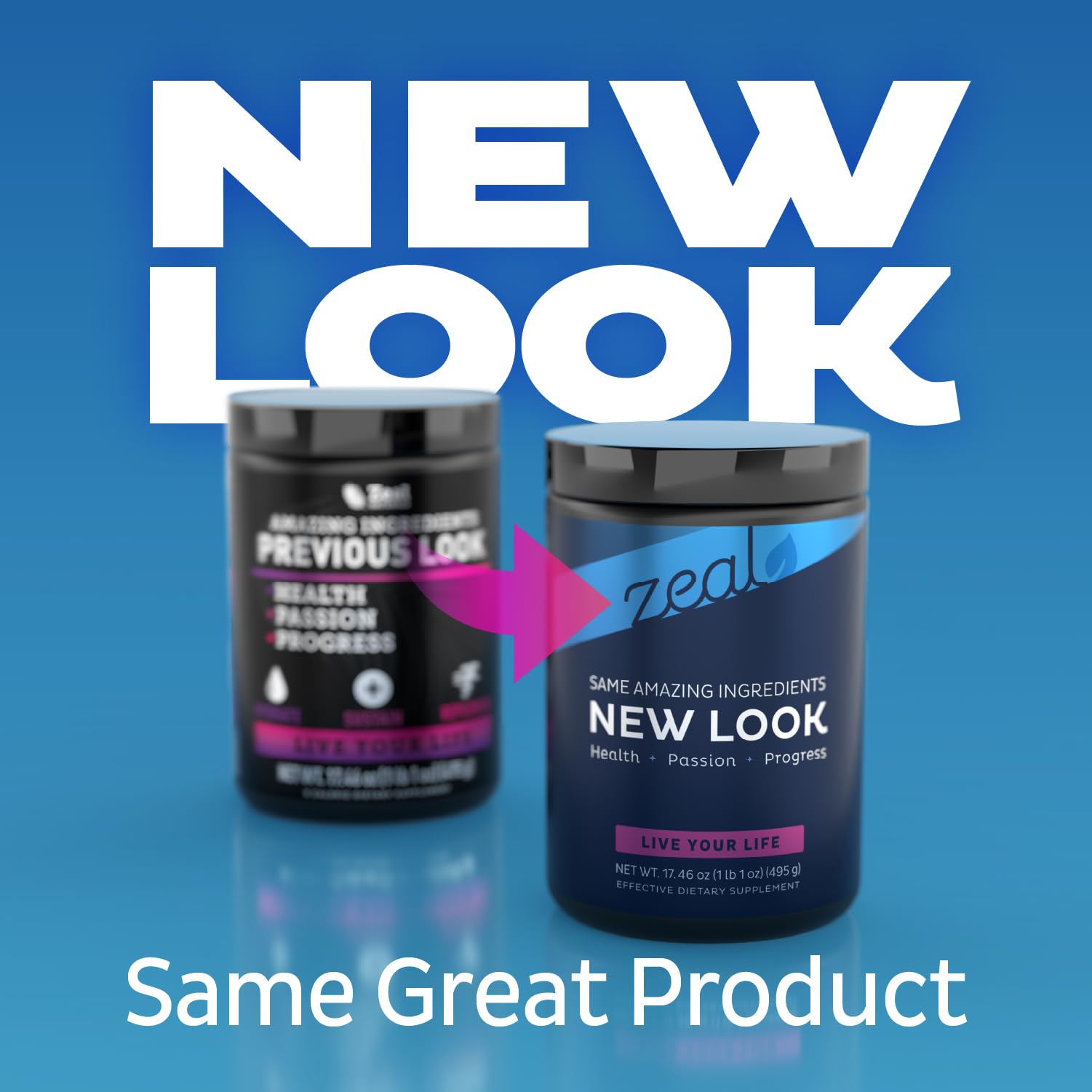 Zeal Electrolyte Powder - 90 Servings | Keto Electrolytes Powder | Zero Sugar, BCAAs, B-Vitamins | Potassium, Zinc, Magnesium - Maple Wellness Supplements