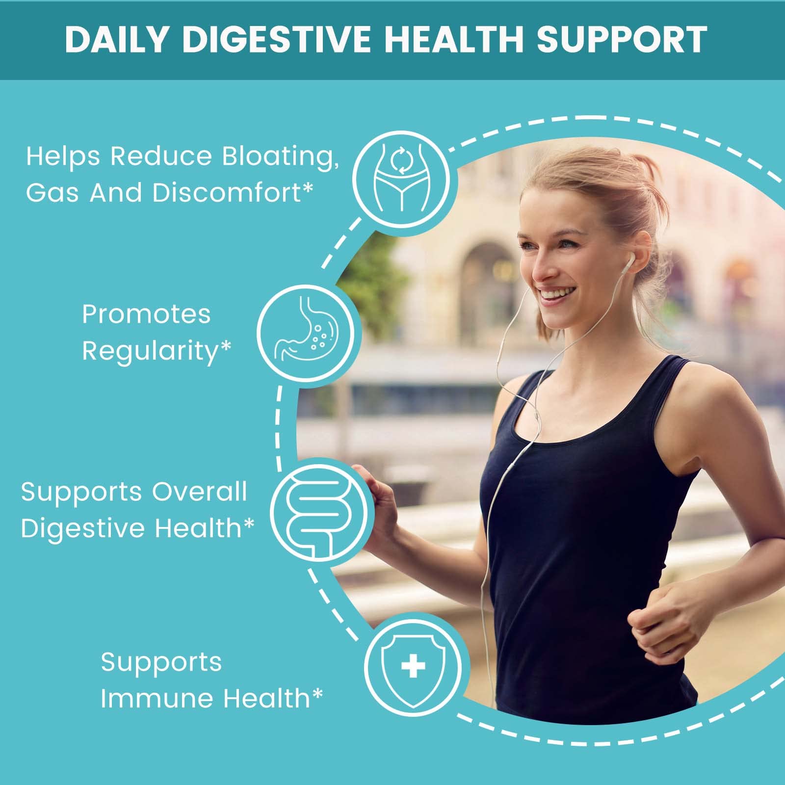 Zentastic Probiotics & Prebiotics Supplement - 50 Billion CFU - for Men & Women’s Immune & Digestive Health - 16 Strains - Shelf Stable - Maple Wellness Supplements