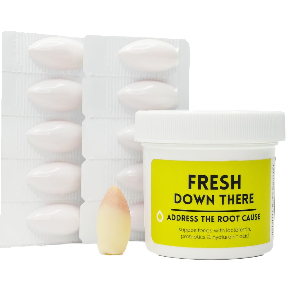 zerotaboos: Lactoferrin, Probiotics, Hyaluronic Acid - Feminine Care Rebalancing Suppository - Maple Wellness Supplements