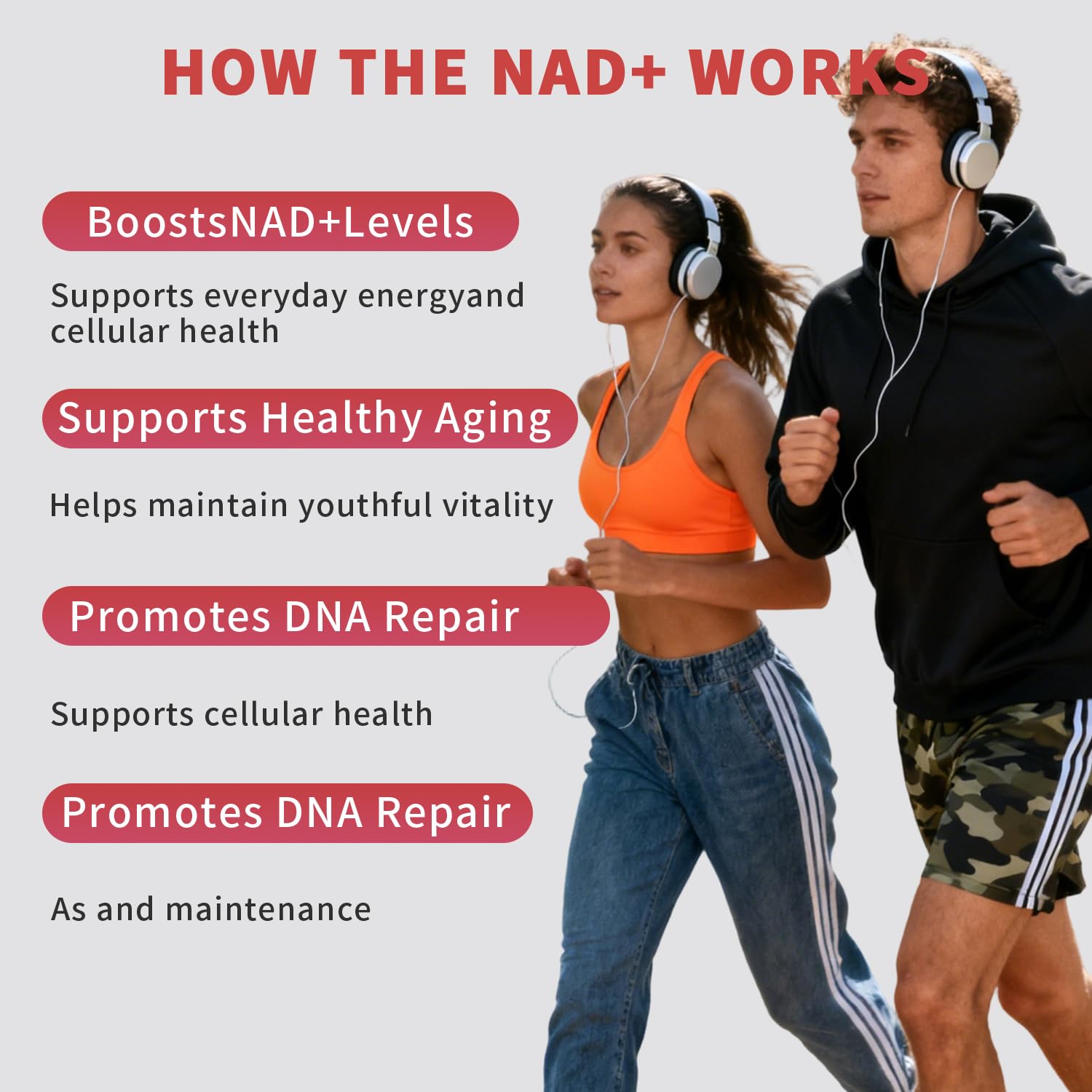 Zoone NAD Resveratrol Supplement, NAD+ Liquid Supplement 1000mg, with Nicotinamide Riboside, Resveratrol & PQQ, NAD Supplements for Men & Women, Healthy Aging & Boosts Cellular Energy – 30 Packs - Maple Wellness Supplements