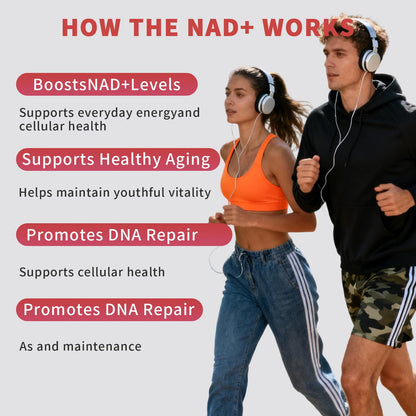 Zoone NAD Resveratrol Supplement, NAD+ Liquid Supplement 1000mg, with Nicotinamide Riboside, Resveratrol & PQQ, NAD Supplements for Men & Women, Healthy Aging & Boosts Cellular Energy – 30 Packs - Maple Wellness Supplements