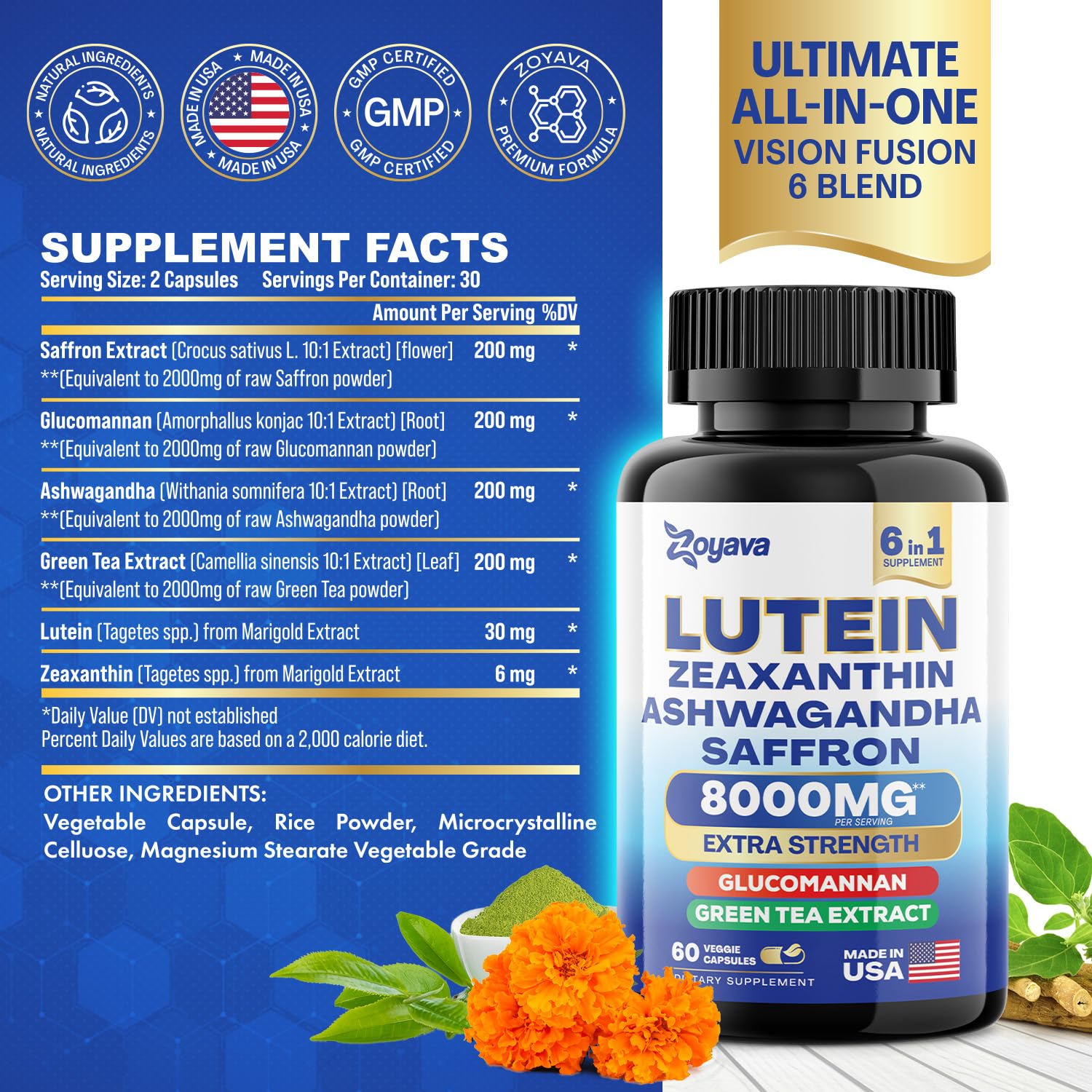 Zoyava Sea Moss 16-in-1 and Lutein 6-in-1 Bundle - Maple Wellness Supplements