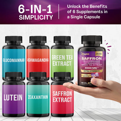 Zoyava Sea Moss 16-in-1 and Saffron 6-in-1 Bundle - Maple Wellness Supplements