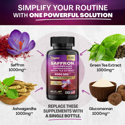 Zoyava Sea Moss 16-in-1 and Saffron 6-in-1 Bundle - Maple Wellness Supplements